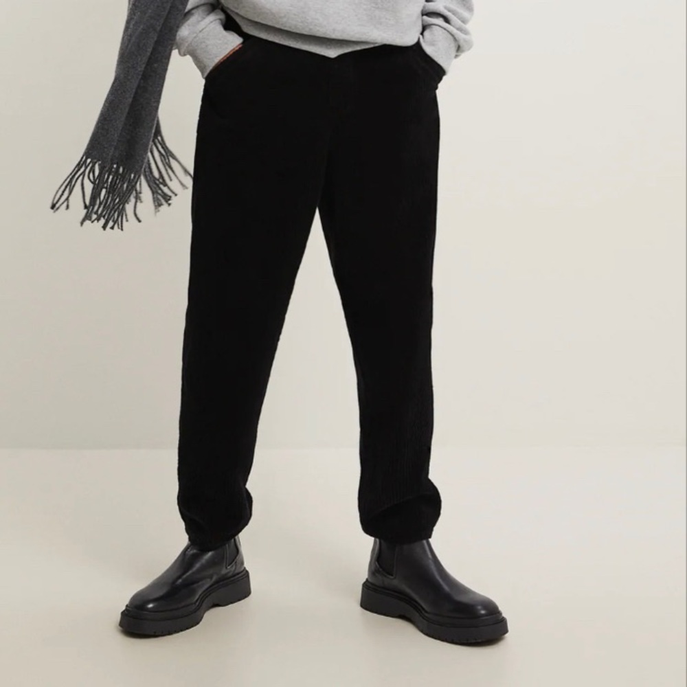 Black Corduroy pants